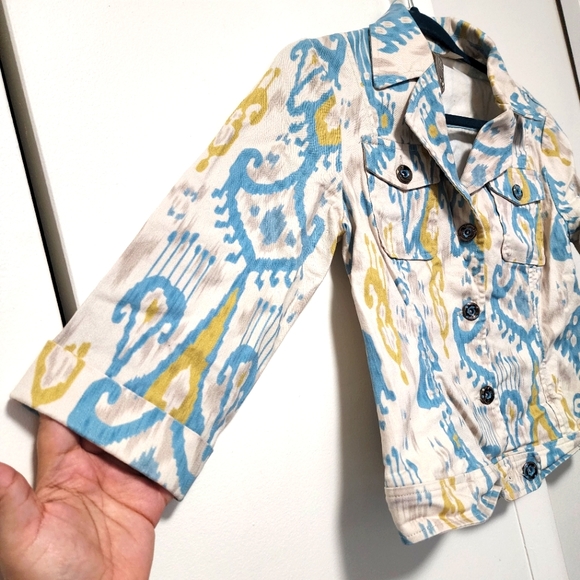 Cropped jacket 3/4 sleeves Perfect for Spring - Picture 5 of 8